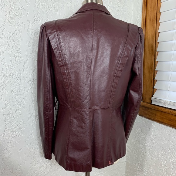 *SOLD*VTG Berman’s | Leather Jacket - Picture 2 of 16